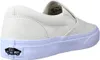 A side view of a white Vans slip-on shoe. Produktbild-Vorschau