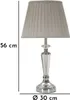 o Ferretti Lampa Stołowa Srebrna E27 Ø 30x56 cm Podgląd zdjęcia produktu 7