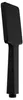 Sapho handdouche, 258 mm, ABS / mat zwart Productafbeelding-voorbeeld 3
