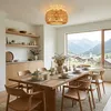 Lampade da soffitto in rattan Ø35 cm, lampada da soffitto a Anteprima dell’immagine prodotto 9