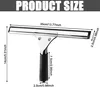 Fensterabzieher Profi: 35cm Edelstahl Fensterwischer mit Produktbild-Vorschau 2
