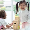 Vogelhaus-Bausatz für Spatzen und Meisen, 7-teilig Produktbild-Vorschau 2