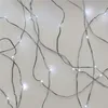 LED vánoční nano řetěz stříbrný, 0,9 m, 2x AA, vnitřní, studená bílá, časovač Náhled obrázku produktu