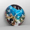 Wanduhr - Rund - Glasuhr - Ozean Riff Fische Koralle - Produktbild-Vorschau 4