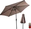 KOMFOTTEU Parasol ogrodowy Ø270 cm, parasol z regulacją Podgląd zdjęcia produktu 1