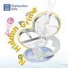 Edelstahl Teller Baby,3 Stück Babyteller Mit Produktbild-Vorschau 4