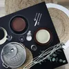 Home Deco Factory Rabat Tablett - dekoratives Metall - Rund Produktbild-Vorschau 4
