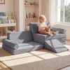 COSTWAY Canapé pour enfants 10 pièces avec fonction Voir les images du produit 9