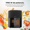 Cecotec 04967, Heißluftfritteuse, 6 l, 0,6 kg, 80 °C, 200 Produktbild-Vorschau 17