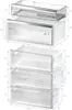 Bosch Khl-Gefrier-Kombination 440 l Flex Interior 203 x 70 Produktbild-Vorschau 17