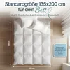 Feder- und Daunendecke 135x200 Ganzjahresdecke Bettdecke Produktbild-Vorschau 7