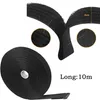 1 Stück 20 mm x 10 m schwarzes Klettband mit 50 Schnallen, Produktbild-Vorschau 2