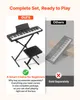 VEVOR - Piano numérique 61 touches, clavier semi-lesté, Voir les images du produit 6