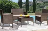 Maceira Terrassenmöbel Polyrattan 4-Sitzer Lounge-Set Produktbild-Vorschau 2