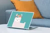 MuchoWow® Laptop Aufkleber Sticker Cover Lama - Wolle - Produktbild-Vorschau 4