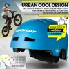 L blau DUNLOP SPORTS Fahrradhelm Kinder Skaterhelm Produktbild-Vorschau 4