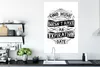 MuchoWow® Poster Musik - Retro - Briefe - Zitat 80x120 cm - Produktbild-Vorschau 3