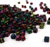 Perline di lettere, 500 pezzi, 6x6 mm, nere con lettere Anteprima dell’immagine prodotto 4