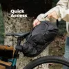 Qunature Fahrrad Satteltasche Halter Backpacking Sitztasche Produktbild-Vorschau 2