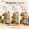 ALVIX Kinderregal NESTA 4 mit 2 Türen, Montessori Produktbild-Vorschau 6