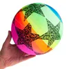 Palla di gomma colorata stelle arcobaleno per bambini Anteprima dell’immagine prodotto 3