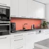 Dedeco Küchenrückwand Motiv: Rot V1, 3mm Aluminium Produktbild-Vorschau 1