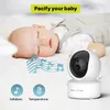 ZELURXX HD baby monitor s kamerou, nočním viděním, dálkovým Náhled obrázku produktu 4