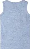 Kinder-Tanktop Blau Melange 128 Produktbild-Vorschau 2