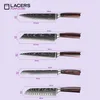 Lacers PurpleLine 10-teiliges Küchenmesser Set – scharfes Produktbild-Vorschau 4