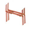 BigDean 2 Stück Blumenkastenhalter terrakotta Standard Produktbild-Vorschau 1