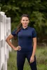 Covalliero Poloshirt Damen Shirt Navy M Produktbild-Vorschau 2