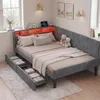 INONEFT Gestoffeerd dagbed/logeerbed 140x200 cm, Productafbeelding-voorbeeld 12