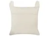 BELIANI Dekokissen 2er Set Weiß mit Fransen 45 x 45 cm Produktbild-Vorschau 6