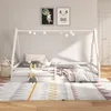 Hausbett SILA aus massiver Kiefer, schönes Montessori Bett Produktbild-Vorschau 4