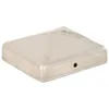 vidaXL Capuchons de poteau 6 pcs. Pyramide en acier Voir les images du produit 2