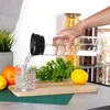 Elegante caraffa in vetro con coperchio - 1 litro, sistema Anteprima dell’immagine prodotto 6