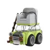 BlockBuddie™ Mr Bean Auto inspiriertes Klemmbaustein Modell Produktbild-Vorschau 3