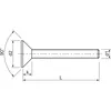 Reyher  Senkschrauben ISO 14581 08.8 M 4x16 -T20 vz (500 Produktbild-Vorschau 4