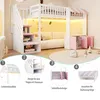 Lit superposé Merax 90 x 200 cm avec armoire de rangement, Voir les images du produit 5