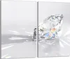 Glasschutzplatte für den Herd 2x30x52 Diamond Produktbild-Vorschau 1