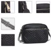 Camerazar Elegante borsa a tracolla da donna in pelle nera Anteprima dell’immagine prodotto 3