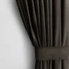 Zasłona Taśma marszcząca 140x270 cm Zasłona Ciemnobrązowy Podgląd zdjęcia produktu 1