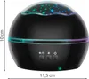 A black spherical night sky projector with star patterns and colored lights. Anteprima dell’immagine prodotto
