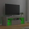 vidaXL Szafka pod telewizor z oświetleniem LED betonowa Podgląd zdjęcia produktu 6