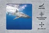 MuchoWow® Mauspad Mousepad Hai - Meer - Wasser 20x20 cm - Produktbild-Vorschau 2