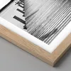 Gerahmtes Poster - Rahmen in heller Eiche - Brücke Frieden Produktbild-Vorschau 2
