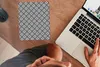 MuchoWow® Mauspad Mousepad Schwarz - Geometrie - Design Produktbild-Vorschau 3
