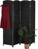 Relaxdays Paravent Raumteiler, HxB: 170x160 cm, faltbarer Produktbild-Vorschau 1