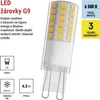 LED žárovka Classic JC / G9 / 4,3 W (48 W) / 600 lm / Studená bílá Náhled obrázku produktu