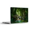 MuchoWow® Laptop Aufkleber Sticker Cover Dschungel - Steine Produktbild-Vorschau 1